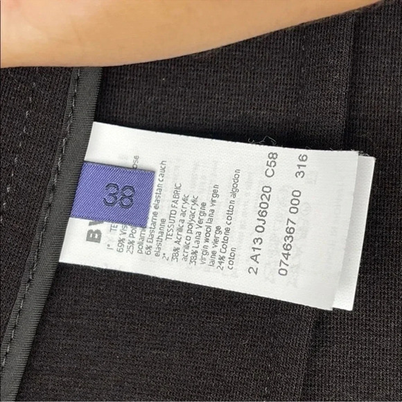 Les Copains Women's 2 Button Plaid Tartan
Wool Blend Blazer XS - Picture 9 of 11